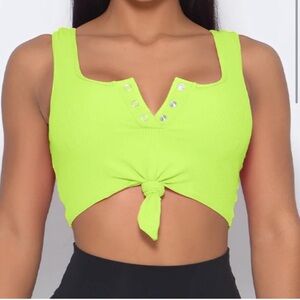 Bombshell Knotted Sports Bra S